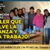 Mujeres participando en el taller de violencia de género y salida laboral en el Centro de Emergentes Sociales de José C. Paz.