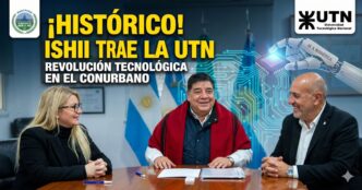 Mario Ishii y el Rector de la UTN firman acuerdo histórico para el Polo Universitario de José C. Paz.